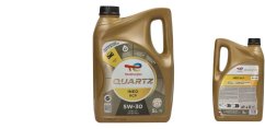 olej total QUARTZ INEO RCP 5W30 5L olej  bluehdi ,1.2 puretech