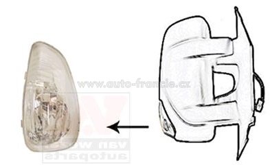 261609635R blikač renault master,pravý do zrcátka