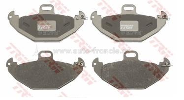 zadní brzdové destičky renault laguna I,7701205491,TRW GDB1353