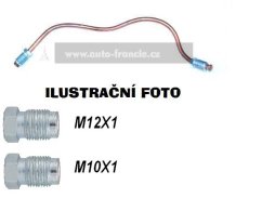 brzdová trubka 250 mm měděná