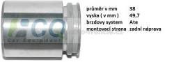 pístek zadního brzdového třmenu espace,laguna 2,38mm,FPARTS
