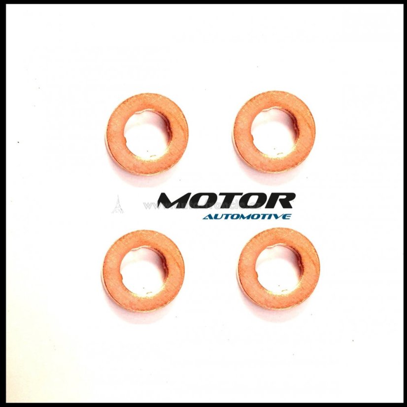 těsnění pod vstřikovač renault master 2.3 dci sada 4 ks