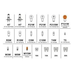 SADA ŽÁROVEK H7+H7