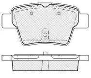 brzdy peugeot,citroen,zadní brzdové destičky citroen,peugeot,4253.25*,fparts