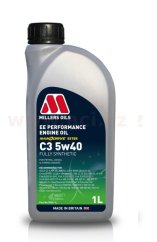 MILLERS OILS EE PERFORMANCE C3 5W40, PLNĚ SYNTETICKÝ, 1 l