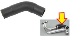 olejové potrubí turbodmychadla renault 2.0 DCI,2.3 DCI -POUZE HADICE