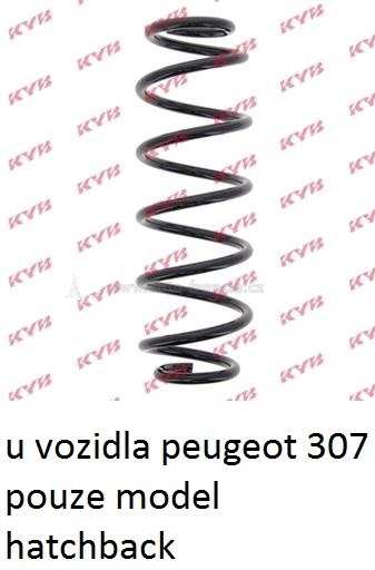 pružina pérování peugeot 307,citroen c4,5102F5,kyb