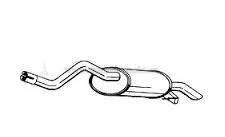 ZADNÍ TLUMIČ VÝFUKU RENAULT THALIA,BOSAL