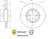 8201695235 brzdový kotouč renault espace,vel satis,brzdy renault