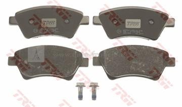 PŘEDNÍ BRZDOVÉ DESTIČKY renault TRW gdb 1552