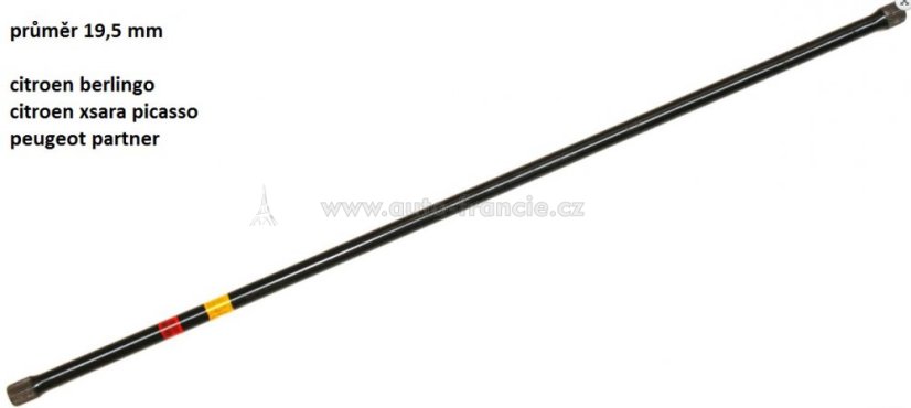 TORZNÍ TYČ citroen berlingo,picasso ,peugeot partner  průměr 19,5mm