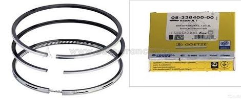 pístní kroužky renault,dacia,1.4,1.2,std 75,8mm