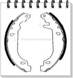 zadní brzdoové čelisti renault,7701202661,REMSA