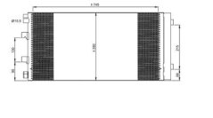 chladič klimatizace renault master 2.3 dci,921005824r,fparts