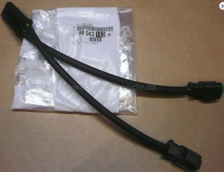 propojovací elektroinstalace 9804315380 k termostatu 9808646980