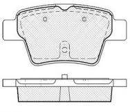 brzdy peugeot,citroen,zadní brzdové destičky citroen,peugeot,4253.25*,fparts