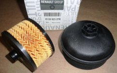 152082327r olejový filtr + víko filtru dacia,renault 0.9Tce,1.2 Tce