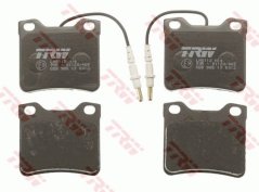 zadní brzdové destičky peugeot 406,607,4251.30*,trw gdb985
