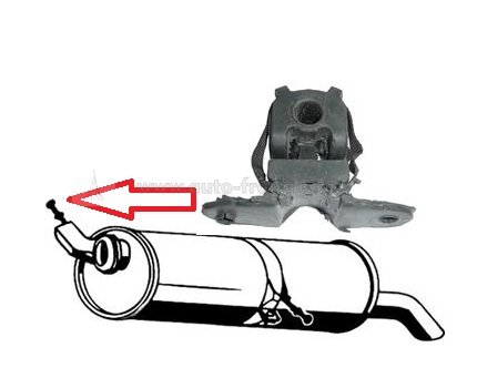 závěs výfuku citroen,peugeot,m4422,1755.C6,1755.L1,1755.L4,FPARTS