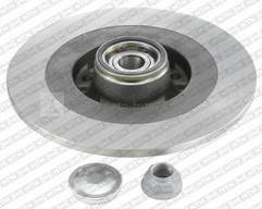 zadní brzdový kotouč s ložiskem renault,402022291R,SNR