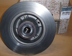 zadní brzdový kotouč s ložiskem,renault,7701207823,original