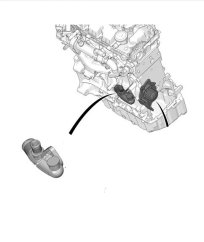 příruba chlazení  peugeot,citroen,1.9 d,1.9 td,2.0 HDI,m3544,1336.r0