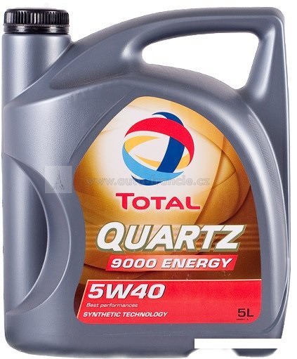 OLEJ TOTAL QUARTZ 9000 5W-40 ENERGY 5L