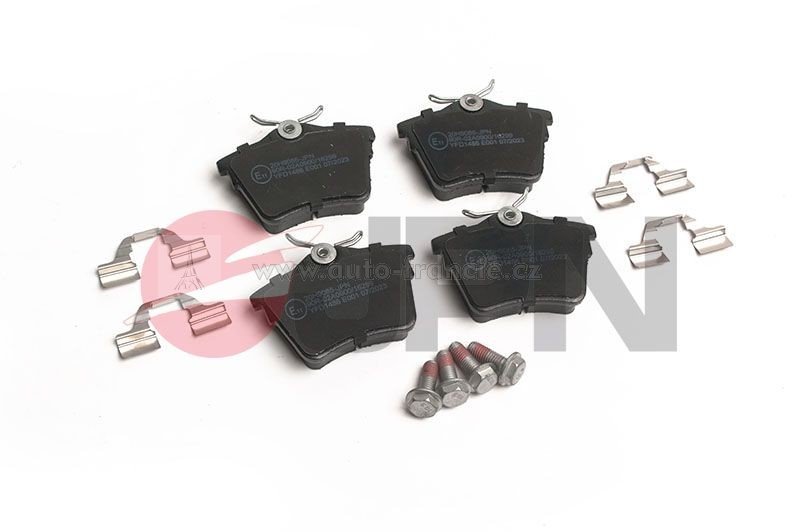 zadní brzdové destičky citroen,peugeot,407,c5 425404*,fparts