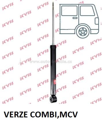 zadní tlumič pérování dacia logan 6001549248,kyb343482