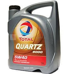 OLEJ TOTAL QUARTZ 9000 5W-40 5L