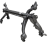 ZADNÍ NÁPRAVA PEUGEOT 206 hatchback se středovým stabilizátorem,+ABS