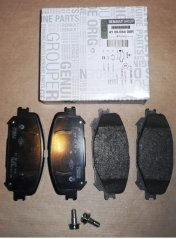 brzdové destičky renault,ORIGINAL  410606808r,410606124r