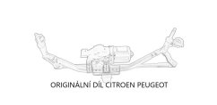MECHANIZMUS  STĚRAČŮ CITROEN BERLINGO  BERLINGO III PEUGEOT PARTNER RIFTER  OPEL TOYOTA