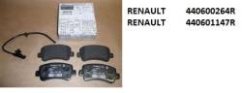 440600264r zadní brzdové destičky renault MASTER IV 2.3 DCI,440600264r,originální díl