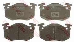 zadní brzdové destičky citroen,peugeot,renault,4251.46*,TRW