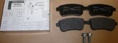 zadní brzdové destičky renault,440603734r,440603558r,original renault brzdy