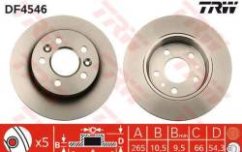 zadní brzdový kotouč renault,6025304073,TRW