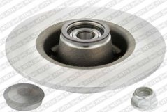 zadní brzdový kotouč s ložiskem renault,7701207898,SNR KF155.78U