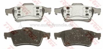 ZADNÍ BRZDOVÉ DESTIČKY renault laguna,espace,7701207996,trw gdb1469