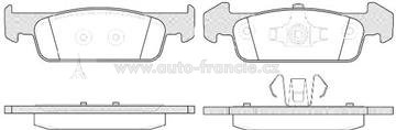 brzdové destičky dacia sandero,dacia logan,410602396R,remsa
