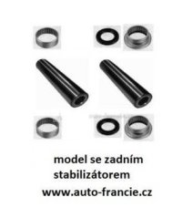 opravná sada zadní nápravy peugeot 206,206sw,se středovým stabilizátorem