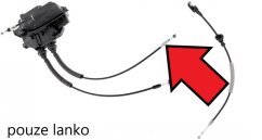 lanko zámku dveří hyundai i30 kia ceed