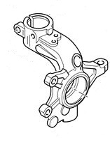 těhlice předního kola peugeot 406,levá