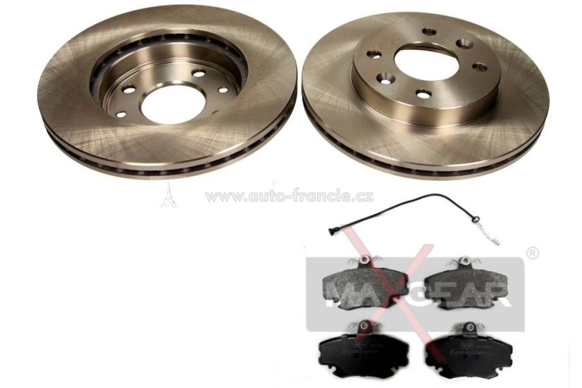 brzdy renault ,přední brzdová sada renault