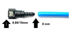 rychlospojka palivového potrubí 8mm