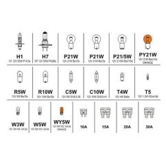 SADA ŽÁROVEK H7+H1