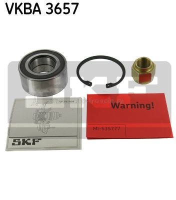 335092,ložisko předního kola citroen c3,ds3,peugeot 1007,207,208,,SKF vkba3657