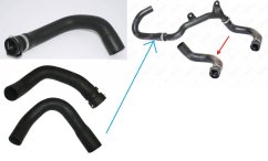 1343jp hadice chlazení citroen jumper peugeot boxer 2.2 hdi,fiat ducato 2.2 jtd