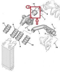 hadice sání citroen,peugeot 1.6 HDI,,0382.NZ,0382.EY,M9233,FPARTS