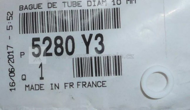 5280y3 těsnění hydrauliky citroen c5